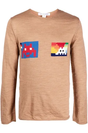 Comme des Garçons Graphic-print round-neck jumper