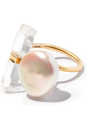 JIA JIA 14kt yellow floating bar ring