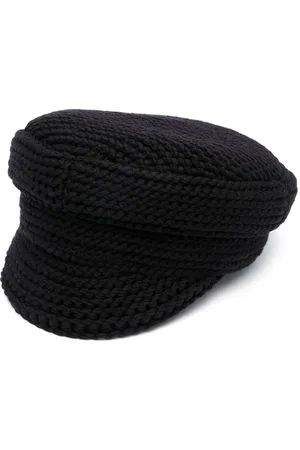 Ruslan Baginskiy Chunky-knit baker boy cap