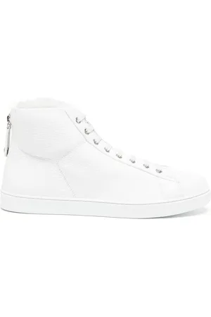 Gianvito Rossi Peter leather high-top sneakers