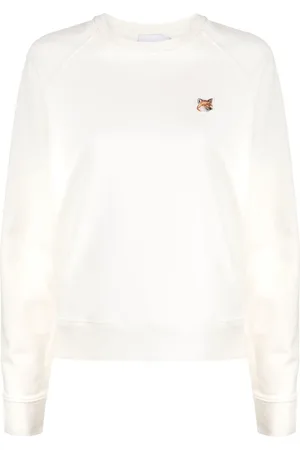 Maison Kitsuné Fox-patch sweatshirt