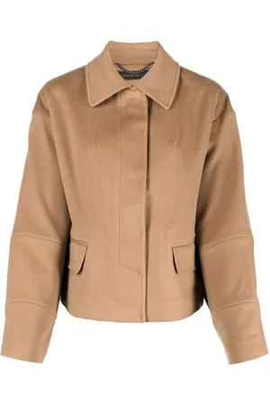 FEDERICA TOSI Rear fringe-detail jacket