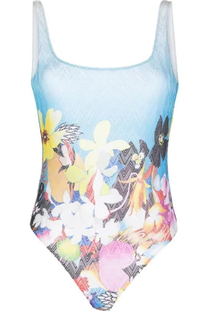 Missoni Floral-print U-neck bodysuit