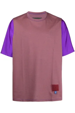 Fumito Ganryu Logo-patch detail T-shirt