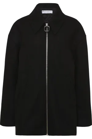 J.W.Anderson Zip-front wool-blend coat