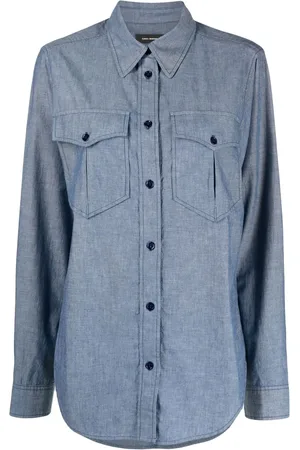 Isabel Marant Button-up denim shirt