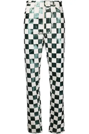 Maison Margiela Checkerboard print trousers