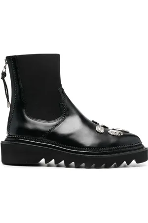TOGA PULLA Pointed leather ankle boots