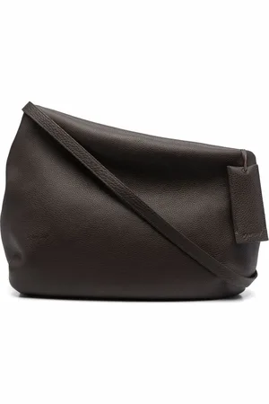 MARSÈLL Asymmetric leather shoulder bag