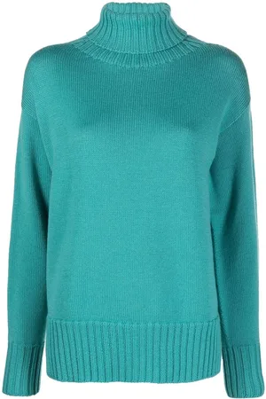 DRUMOHR Ribbed-trim roll-neck jumper