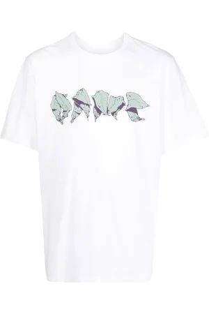 OAMC Logo-print short-sleeved T-shirt