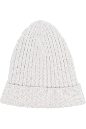 Barrie Ribbed cashmere beanie