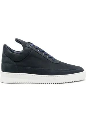 Filling pieces Low-top suede sneakers