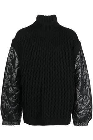 JUUN.J Panelled wool jumper