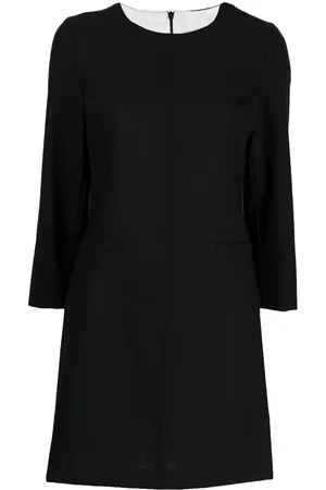 SEMICOUTURE Round neck shift dress