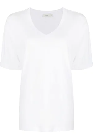 Closed V-neck organic cotton T-shirt