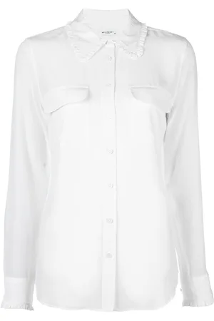 Equipment Signature slim-fit silk shirt