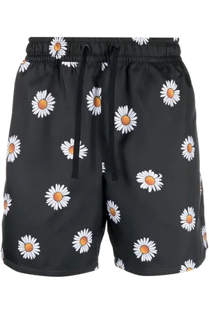 Nike Daisy-print swim shorts