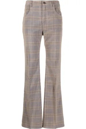 Alexander McQueen High-waisted flared pants
