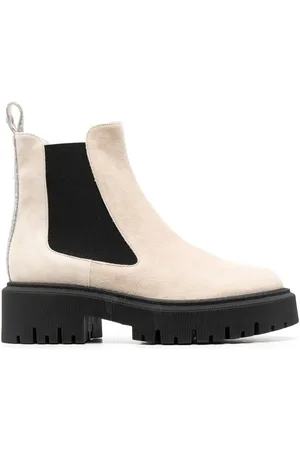 LORENA ANTONIAZZI 55mm slip-on leather boots