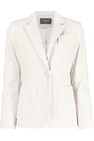 LORENA ANTONIAZZI Single-breasted tailored blazer
