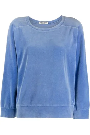 Giorgio Armani 1980s plush-textured sweatshirt