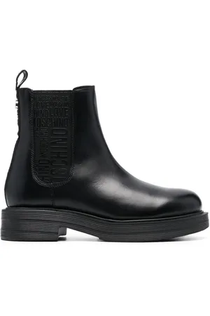 Moschino 40mm logo-tape Chelsea boots