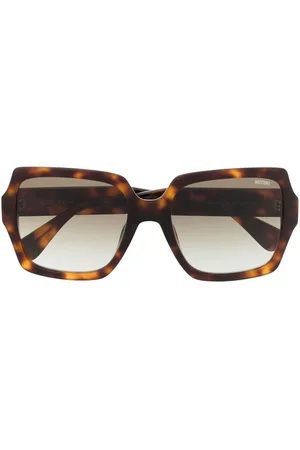 Moschino Tortoise square-frame sunglasses