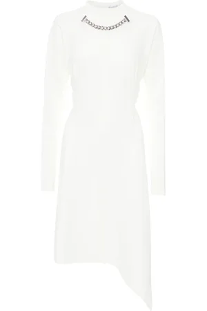 J.W.Anderson Chain-neck asymmetric-hem dress