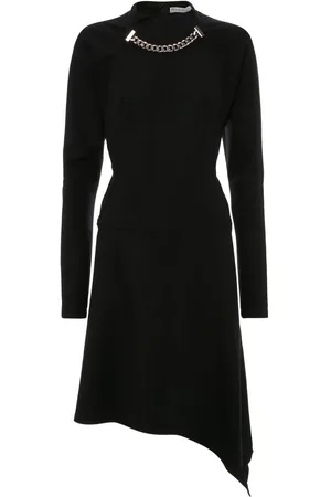 J.W.Anderson Chained asymmetric-hem midi-dress