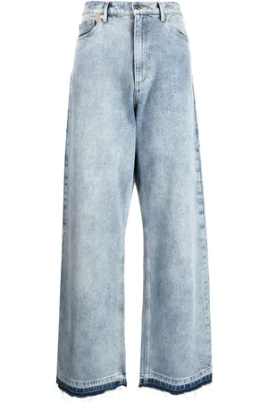Natasha Zinko Heart-pocket wide-leg jeans