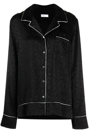 ROSETTA GETTY Pyjama-style long-sleeve shirt
