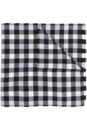 Woolrich Buffalo gingham-print scarf