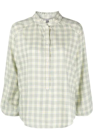 Woolrich Checked cotton blouse