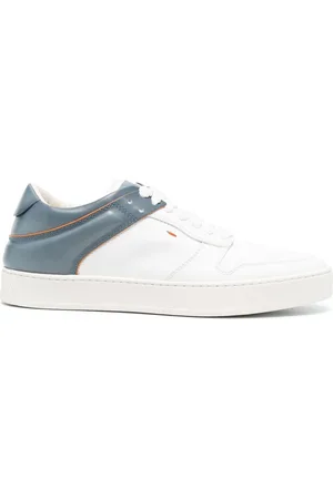 santoni Colour-blocked low-top sneakers