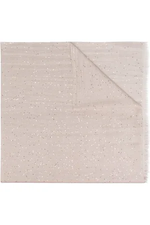 Brunello Cucinelli Sequin-embellished scarf