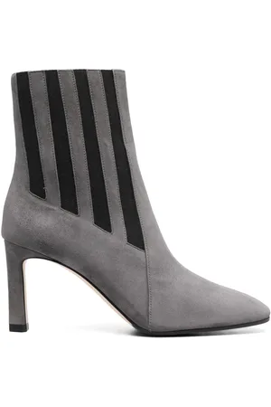 Sergio Rossi Two-tone suede ankle boots