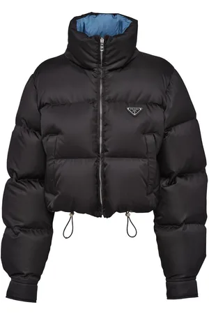 Prada Re-Nylon cropped down jacket