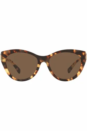VALENTINO GARAVANI Tortoiseshell-effect cat-eye sunglasses