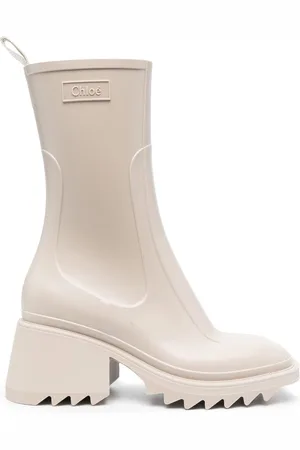 Chloé 70mm debossed-logo chunky boots