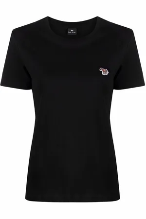 Paul Smith Embroidered zebra-logo T-shirt