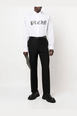 Philipp Plein Logo-print long-sleeve shirt