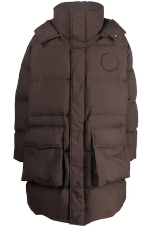 Etudes Detachable-hood puffer coat