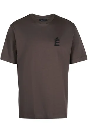 Etudes Logo-patch short-sleeved T-shirt