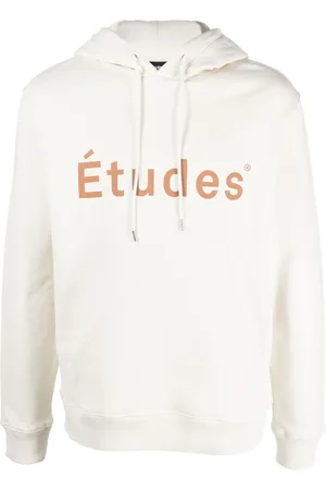 Etudes Logo-print organic-cotton hoodie