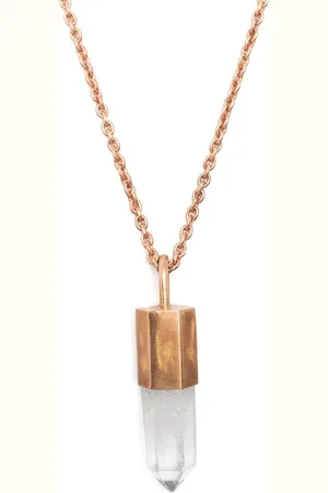 PARTS OF FOUR Talisman quartz pendant necklace