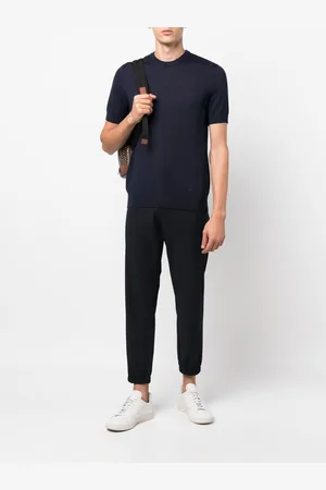 Emporio Armani Crew neck short-sleeved jumper