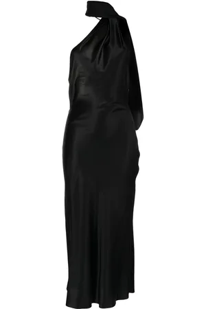 MATÉRIEL by Aleksandre Akhalkatsishvili Asymmetric halterneck dress
