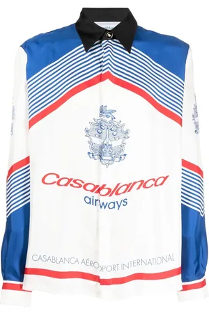 Casablanca Airways silk shirt