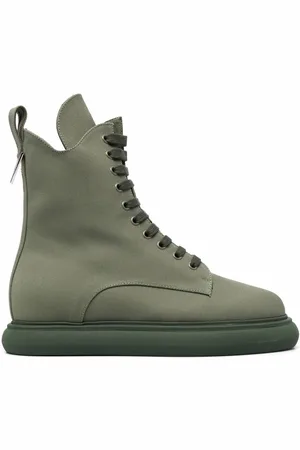 The Attico Selene platform-sole mid-calf boots